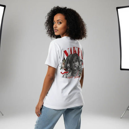 NAKFA WHITE T-SHIRT