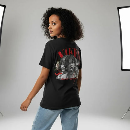 NAKFA BLACK T-SHIRT