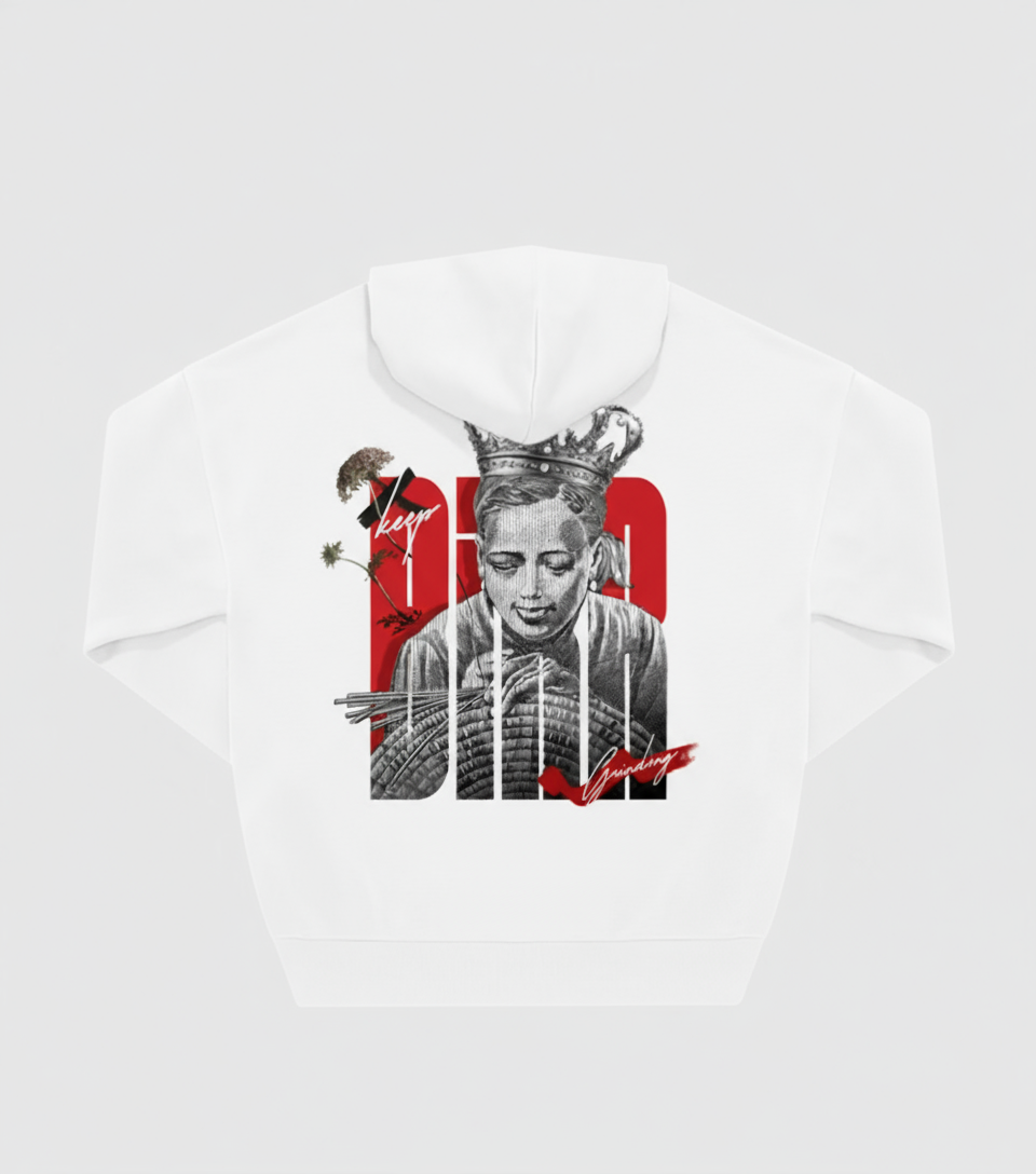 BIRR WHITE HOODIE