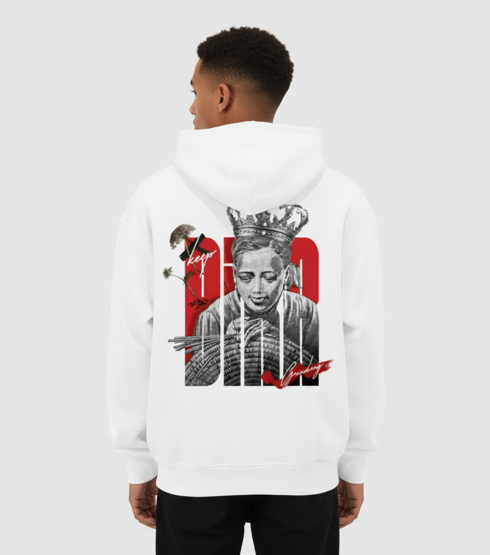 BIRR WHITE HOODIE