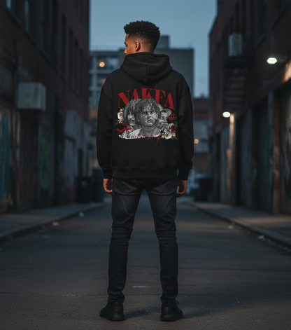 NAKFA BLACK HOODIE