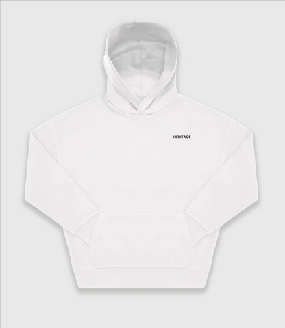 BIRR WHITE HOODIE